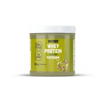 Crema de Pistacho Alta en Proteínas Weyder sin Azúcar 250 G.