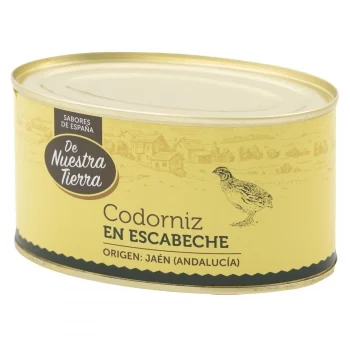 Codornices en Escabeche de Nuestra Tierra 400 G.