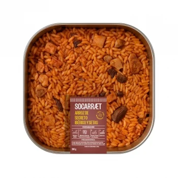 Arroz de Secreto Ibérico y Setas Socarraet 280 G