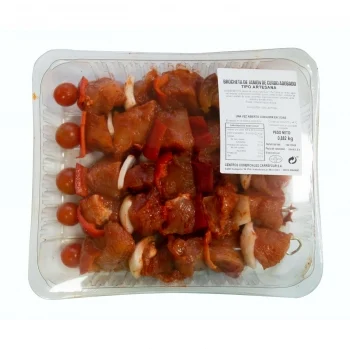 Brocheta de Pollo Adobado 400 G Aprox
