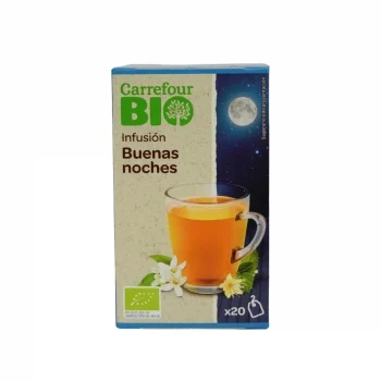 Infusión Buenas Noches en Bolsitas Ecológica Carrefour Bio 20 Ud.