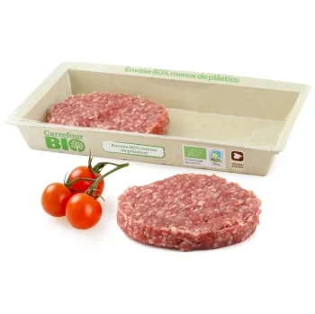 Hamburguesas de Vacuno Ecológica Carrefour Bio 2x120 G