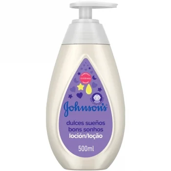Loción Suave para Ayudar a que los Bebés Duerman Mejor Dulces Sueños Johnson's Baby 500 Ml.