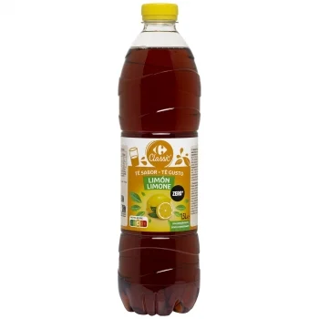 Té Sabor Limón Zero Carrefour Classic´ Botella 1,5 L.