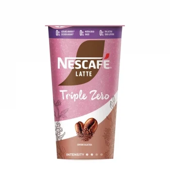 Café Latte Cappuccino Desnatado Triple 0 Nescafé sin Gluten, sin Lactosa y sin Azúcar Añadido 205 Ml.