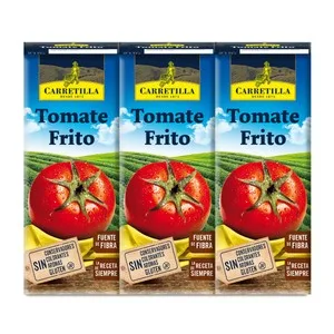 Carretilla Bricks de Tomate Frito 3 X 210g. 630 G