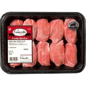 Carrillada Alta de Cerdo Ibérico Peso Aproximado Campovilla