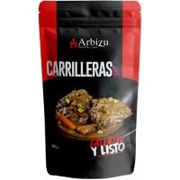 Carrilleras al Vino Tinto Arbizu, sobre 350 G
