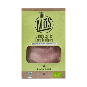 Casa Boix Jamón Cocido Extra Loncheado Ecológico Casa Boix 80 G.