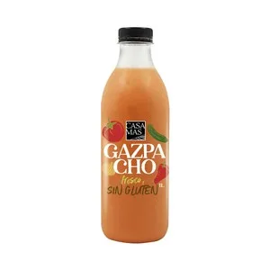 Casa MAS Gazpacho Fresco, sin Gluten y sin Pasteurizar Casa MAS 1 L. 1000 ML