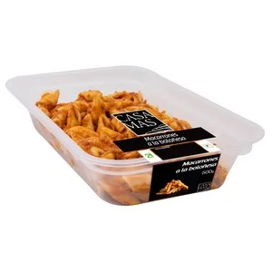 Casa MAS Macarrones a la Boloñesa, Listos para Calentar y Comer Casa MAS 500 G.