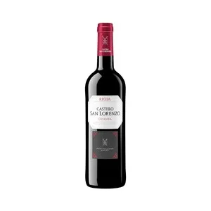 Castillo SAN Lorenzo  Vino Tinto Crianza con D.o. Rioja Botella 75 Cl.
