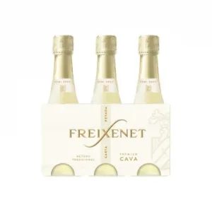 Cava Freixenet Semiseco Pack de 3 Botellas de 20 Cl.