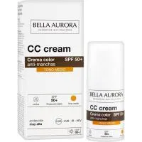 CC Cream Spf50+ Tono Medio Bella Aurora, Dosificador 30 Ml