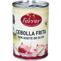 Cebolla Frita en Aceite de Oliva Ferrer, 390 G
