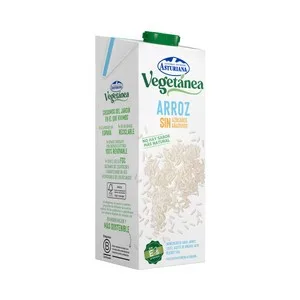 Central Lechera Asturiana Bebida de Arroz sin Azúcares Añadidos Vegetánea 1 L. 1000 ML