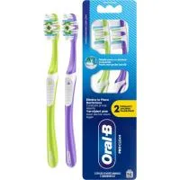 Cepillo de Dientes Medio Oral-b Clean, Pack 2 Uds