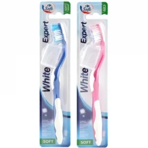 Cepillo de Dientes Suave Blanqueador Carrefour Soft 1 Ud.