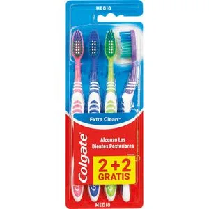 Cepillo Dental 2 Más 2 Extra Clean 4 u