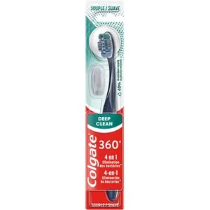 Cepillo Dental Deep Clean 360 º 4 en 1 Suave Modelos Surtidos Variados, según Existencias Colgate