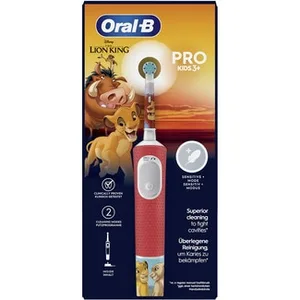 Cepillo Dental Eléctrico Pro Kids 3+ Rey León Oral B