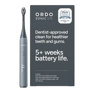 Cepillo Dental Eléctrico Sonic Lite Negro Ordo