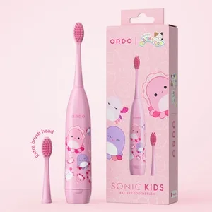 Cepillo Dental Infantil Rosa Sonic Kids con un Cabezal Extra Ordo