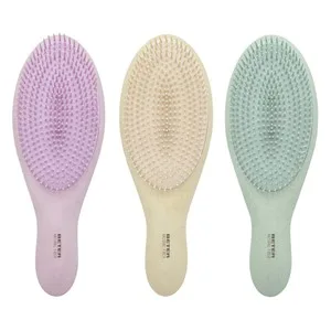 Beter Cepillo Desenredante para Todo Tipo de Cabellos, en Espacial Rizados o Encrespados Beter Natural Fiber.
