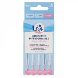 Cepillo Interdental 1,8 MM Soft Carrefour 5 Ud.