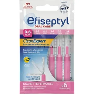 Cepillo Interdental Clean Expert 0.6 Mm Flexible a 90º Efiseptyl