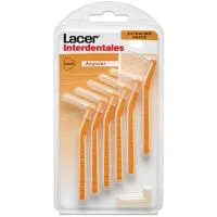 Cepillo Interdental Extrafino Suave Angular Lacer, Pack 6 Uds