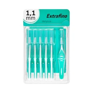 Cepillos Interdentales Extrafinos Cónicos Deliplus 1 UD