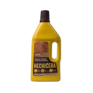 Hechicera Cera Abrillantadora Especial Parquet, Tarima y Madera Hechicera 750 Ml.