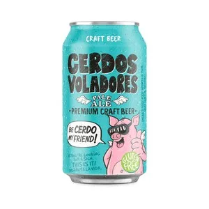 Cerdos Voladores Cerveza sin Gluten Lata 33 Cl. 330 ML