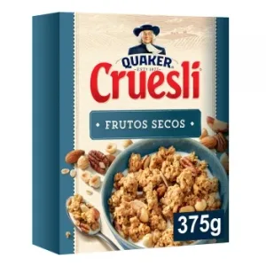 Cereales con Frutos Secos Cruesli Quaker 375 G.