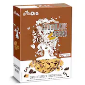 Cereales Copos de Trigo, Arroz y Cebada con Chocolate Negro Gran Dia 300 G