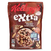 Cereales Crujientes con Chocolate y Avellanas Kellogg's Extra 375 G