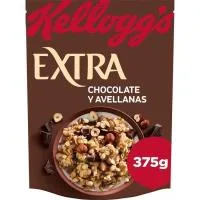 Cereales de Chocolate Kellogg`s Extra, Bolsa 375 G