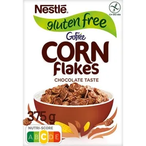 Cereales de Desayuno en Copos de Maíz con Chocolate sin Gluten  Nestle GO Free 375 G