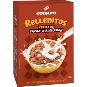 Cereales Rellenos Cacao 500 Gr