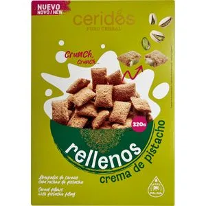 Cereales Rellenos de Crema de Pistacho 320 Gr