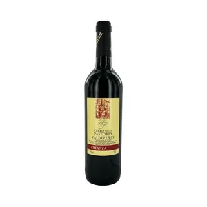 Cerro de los Pastores Vino Tinto Crianza con D.o. Valdepeñas Botella 75 Cl.