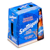 Cerveza 0,0% Alcohol San Miguel Pack 6 X 25 Cl