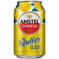 Cerveza 0,0 Amstel Radler, Lata 33 Cl