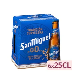 Cerveza 0,0% sin Alcohol San Miguel 1.5 L
