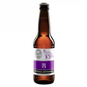 Cerveza Artesana Carrefour Sensation Tipo IPA Botella 33 Cl.