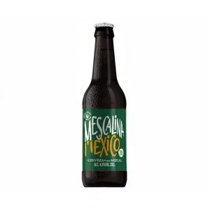 Mescalina Cerveza Artesana Sabor Mezcal 33 Cl. 330 ML