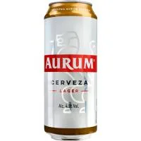 Cerveza Aurum, Lata 50 Cl