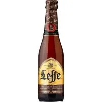 Cerveza Belga Negra Leffe, Botellín 33 Cl