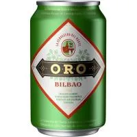 Cerveza Bilbao Oro, Lata 33 Cl